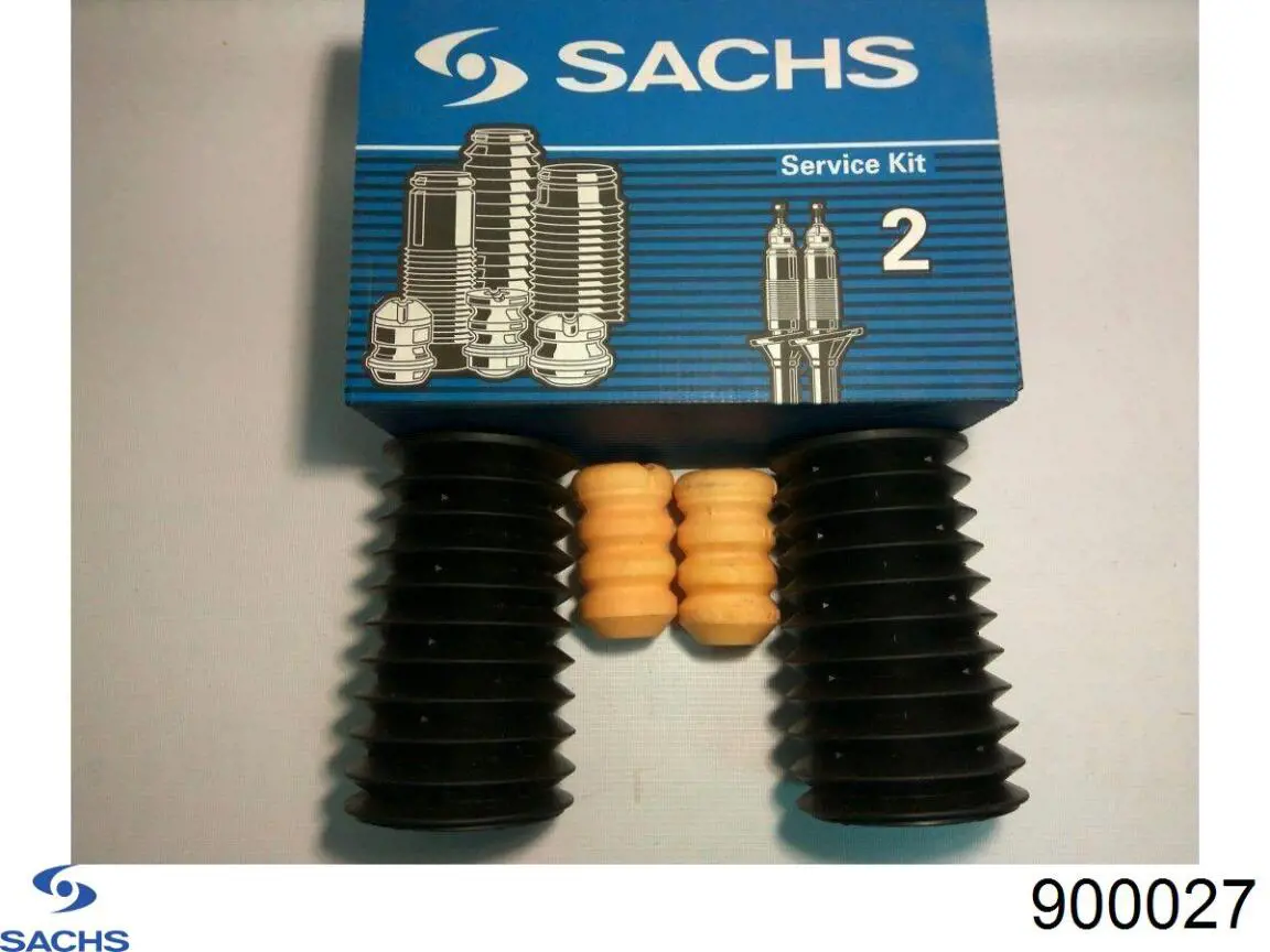 Compre 900027 Sachs Pára-choque (grade de proteção) de amortecedor traseiro + bota de proteção