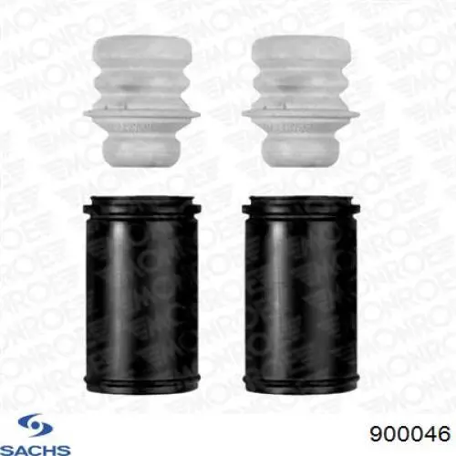 Compre 900046 Sachs Pára-choque (grade de proteção) de amortecedor dianteiro + bota de proteção