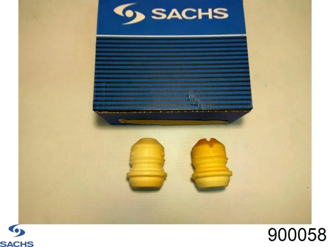 Compre 900058 Sachs Pára-choque (grade de proteção) de amortecedor dianteiro + bota de proteção