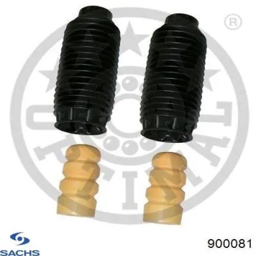 Compre 900081 Sachs Pára-choque (grade de proteção) de amortecedor dianteiro + bota de proteção