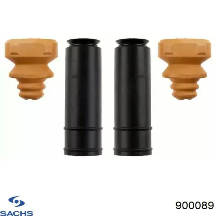 Compre 900089 Sachs Pára-choque (grade de proteção) de amortecedor dianteiro + bota de proteção