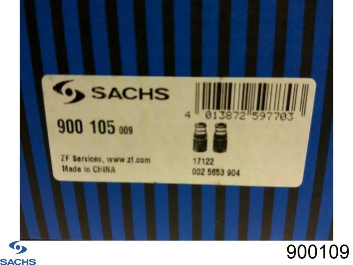 Compre 900109 Sachs Pára-choque (grade de proteção) de amortecedor traseiro + bota de proteção