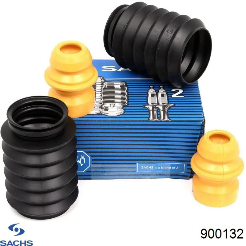 Compre 900132 Sachs Pára-choque (grade de proteção) de amortecedor dianteiro + bota de proteção