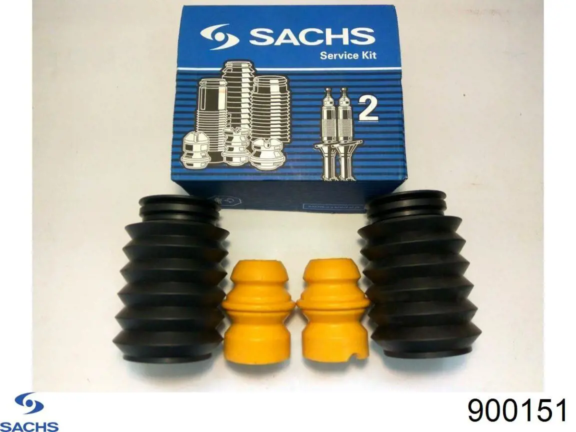 Compre 900151 Sachs Pára-choque (grade de proteção) de amortecedor dianteiro + bota de proteção