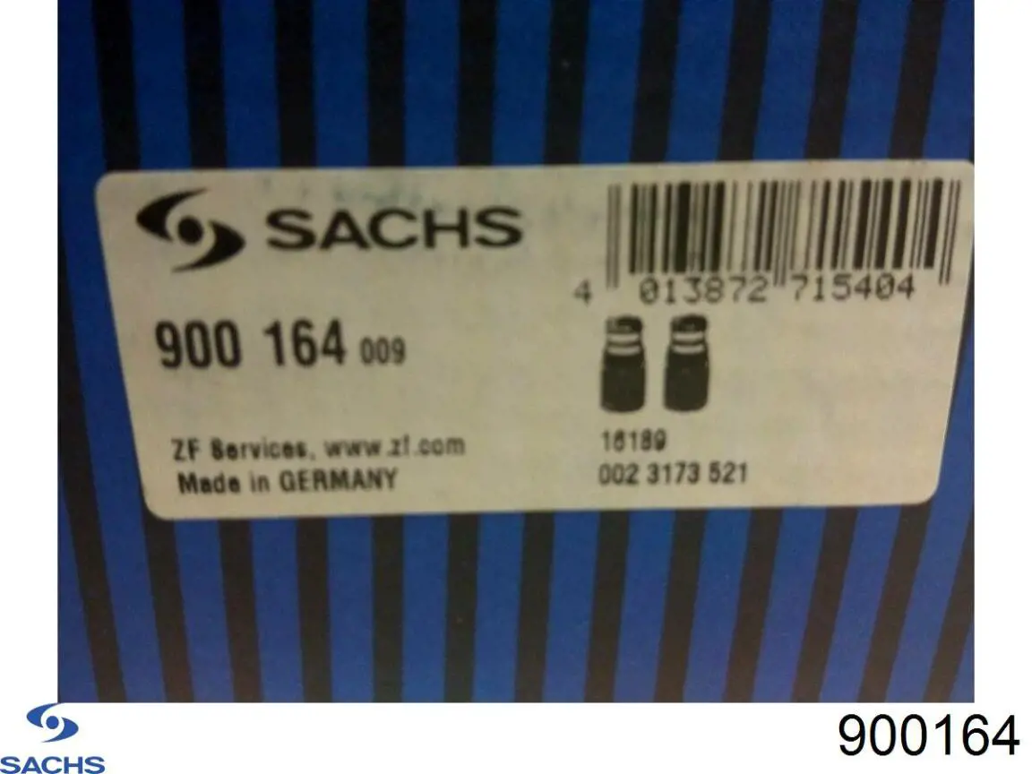 Compre 900164 Sachs Pára-choque (grade de proteção) de amortecedor dianteiro + bota de proteção