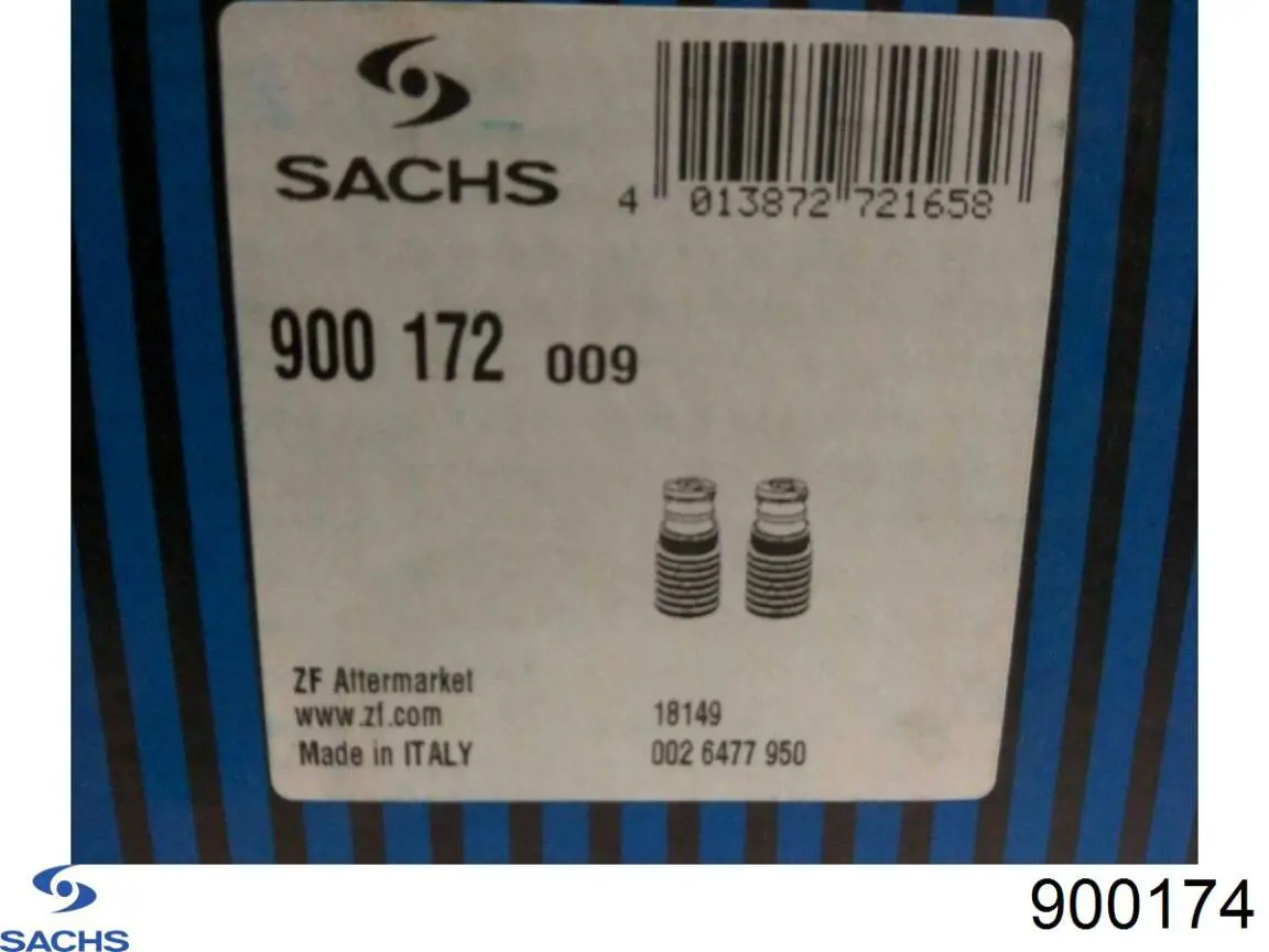 Pára-choque (grade de proteção) de amortecedor dianteiro + bota de proteção Sachs 900174 preço, a partir de 39,16 USD