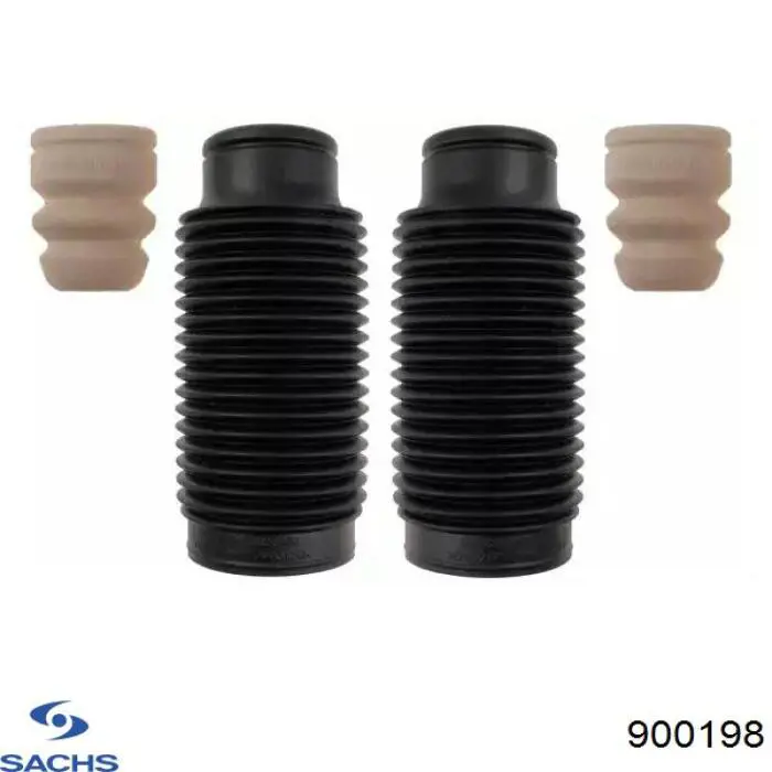 Pára-choque (grade de proteção) de amortecedor dianteiro + bota de proteção Sachs 900198 preço, a partir de 22,79 USD