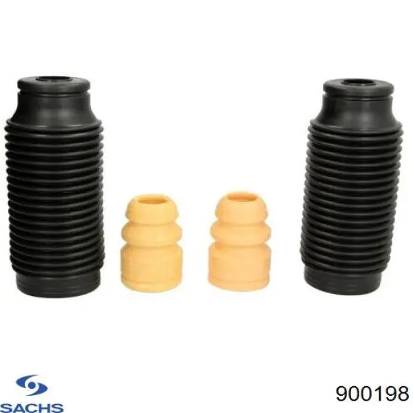 Compre 900198 Sachs Pára-choque (grade de proteção) de amortecedor dianteiro + bota de proteção