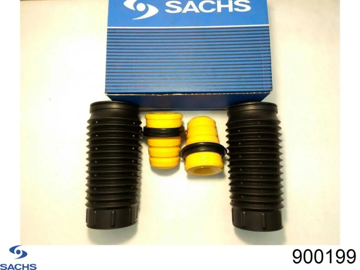 Compre 900199 Sachs Pára-choque (grade de proteção) de amortecedor dianteiro + bota de proteção