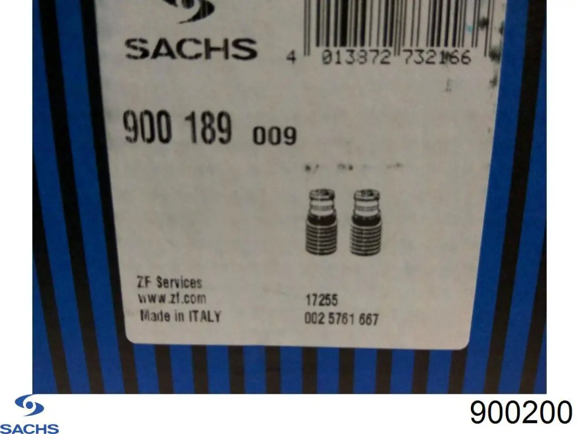 Compre 900200 Sachs Pára-choque (grade de proteção) de amortecedor traseiro + bota de proteção