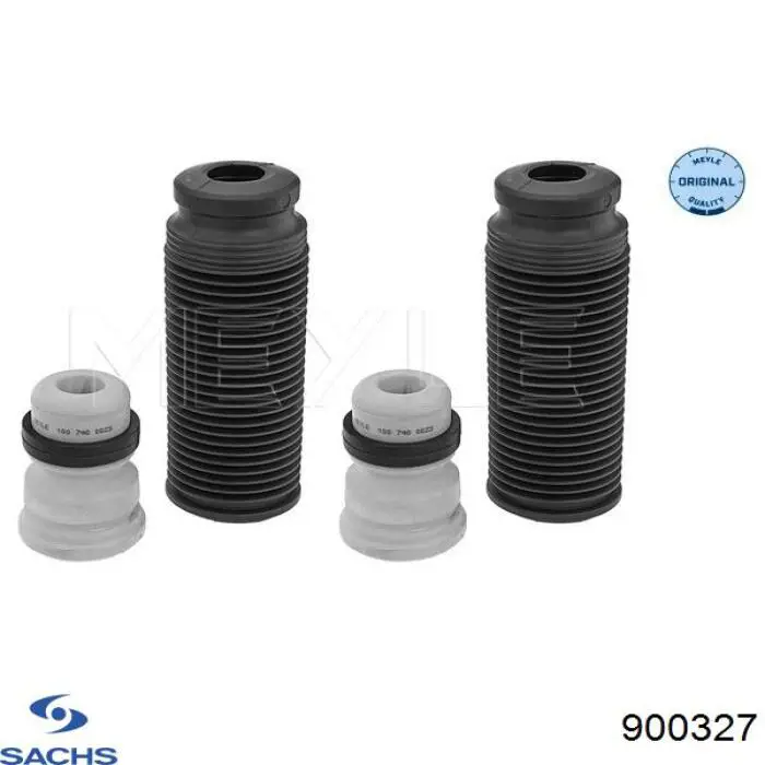 900327 Sachs Pára-choque (grade de proteção) de amortecedor traseiro + bota de proteção