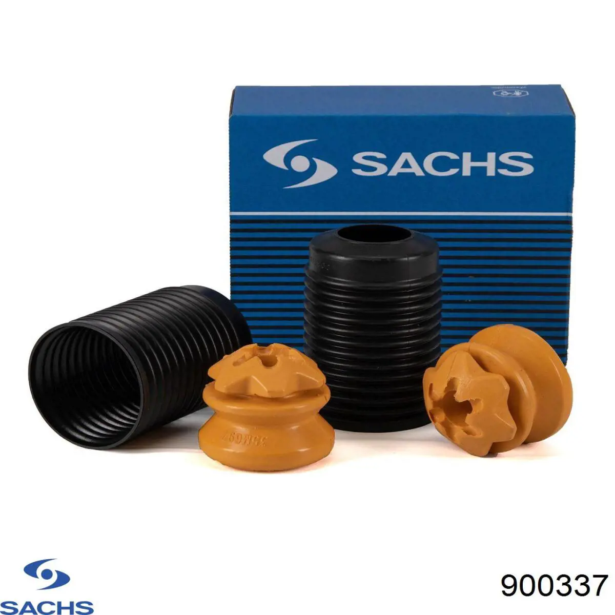900337 Sachs Pára-choque (grade de proteção) de amortecedor dianteiro + bota de proteção