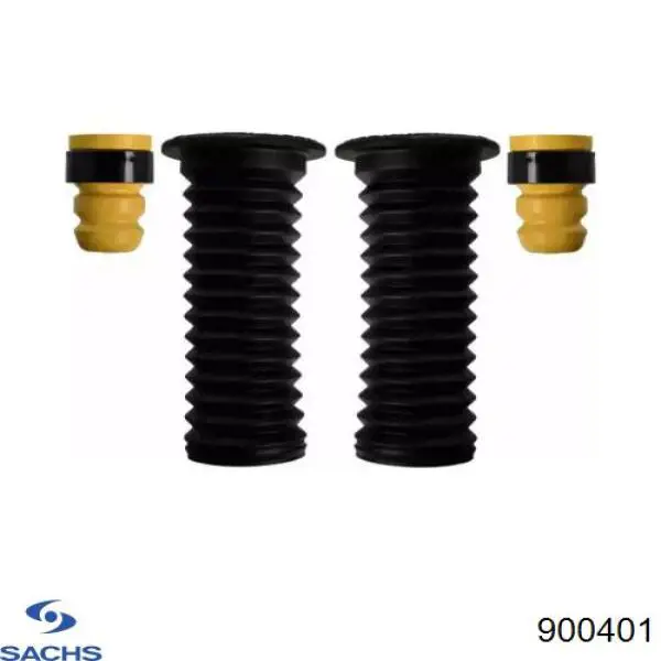 900401 Sachs Pára-choque (grade de proteção) de amortecedor dianteiro + bota de proteção