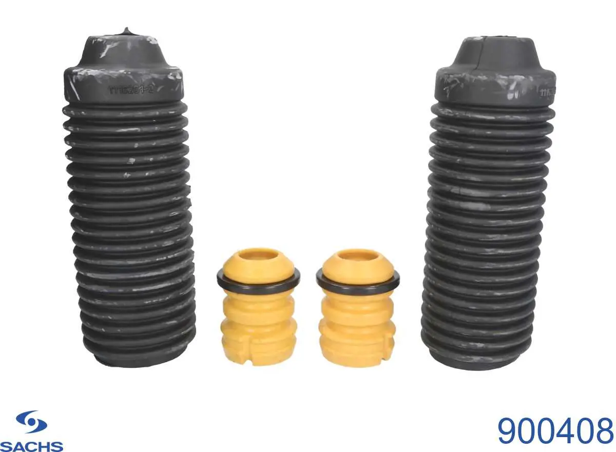 900408 Sachs Pára-choque (grade de proteção) de amortecedor dianteiro + bota de proteção