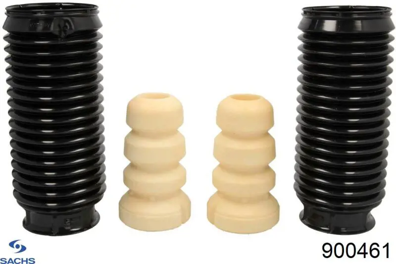 900461 Sachs Pára-choque (grade de proteção) de amortecedor dianteiro + bota de proteção