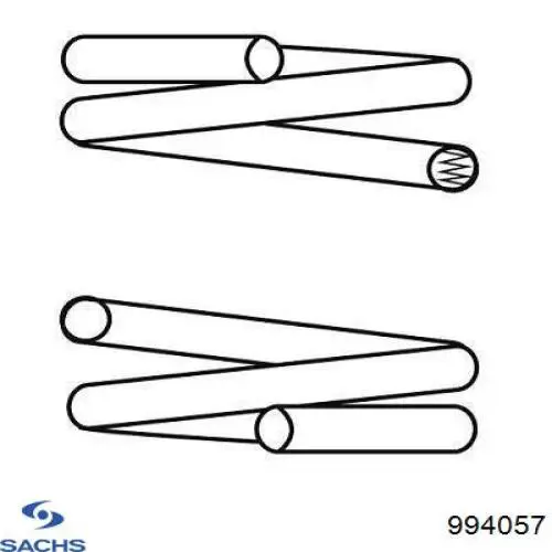 Mola traseira Sachs 994057 preço, a partir de 25,40 USD