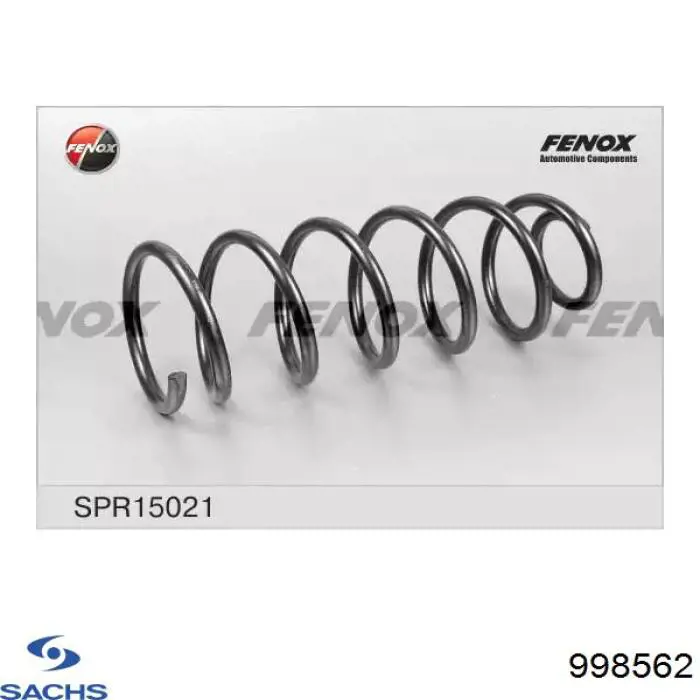 Mola dianteira Sachs 998562 preço, a partir de 44,52 USD