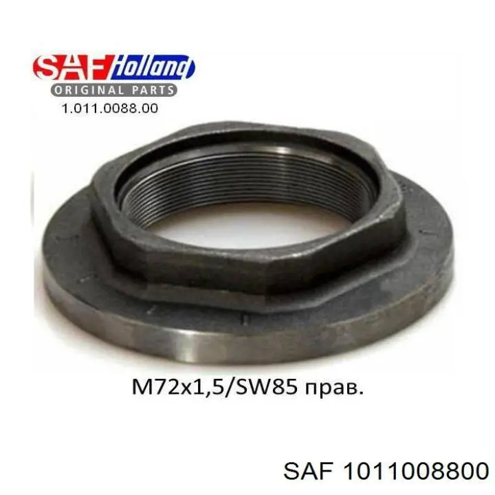 Porca de cubo dianteiro SAF 1011008800 preço, a partir de 23,10 USD