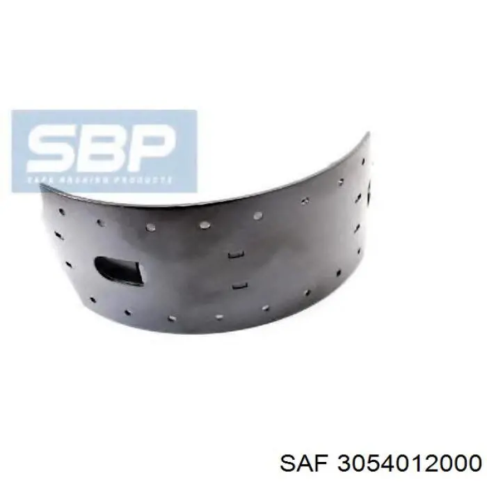 Compre 3054012000 SAF Sapatas do freio traseiras de tambor