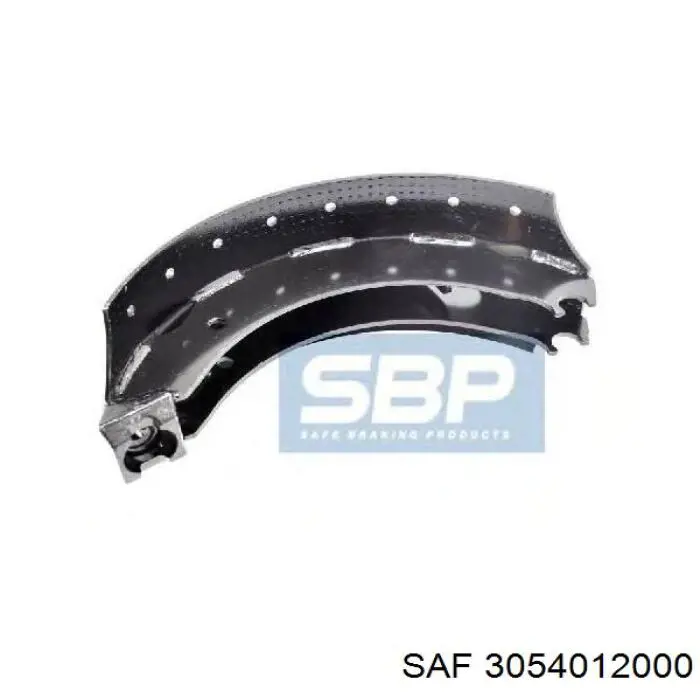 Sapatas do freio traseiras de tambor SAF 3054012000 preço, a partir de 48,31 USD