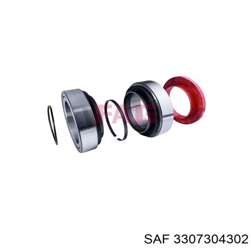 3307304302 SAF Cubo traseiro