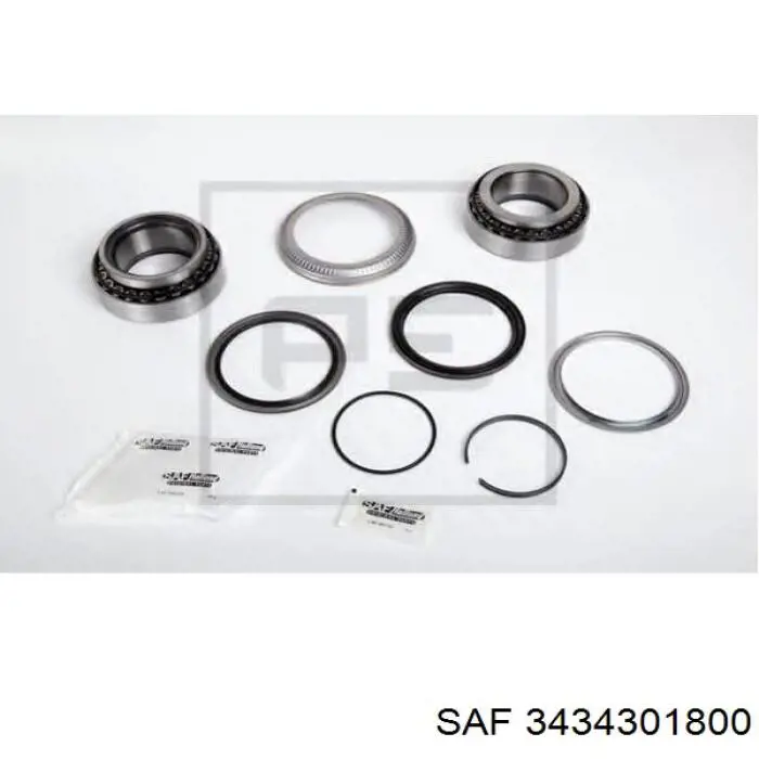 Rolamento de cubo dianteiro SAF 3434301800 preço, a partir de 235,05 USD