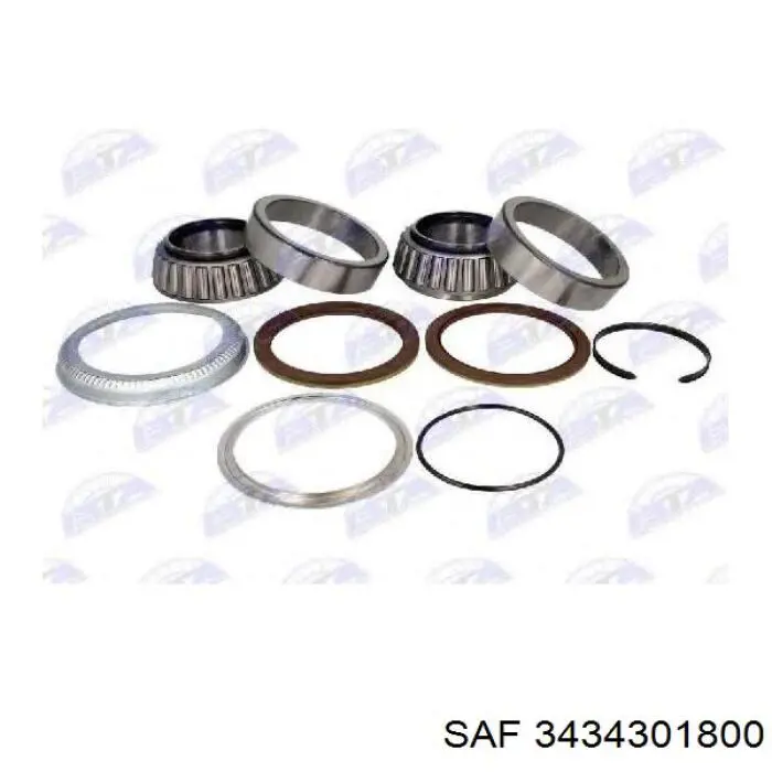 Compre 3434301800 SAF Rolamento de cubo dianteiro