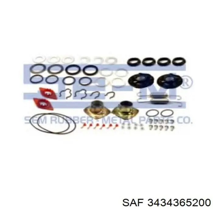 Compre 3434365200 SAF Kit de reparação do freio da árvore (de catraca)