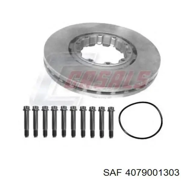 Compre 4079001303 SAF Disco do freio traseiro