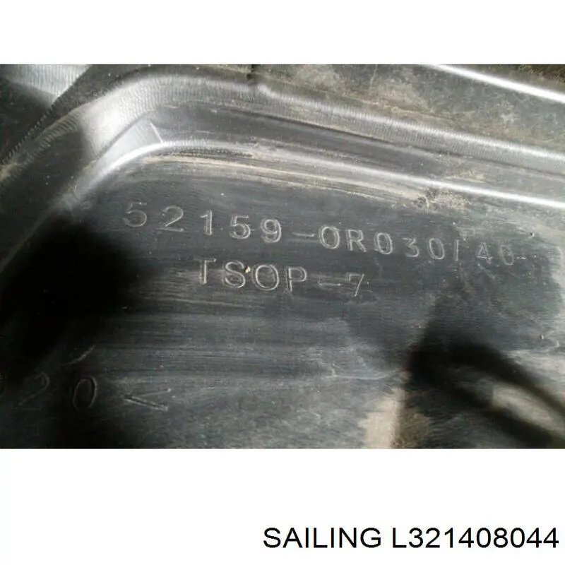 5215942908 Toyota Pára-choque traseiro