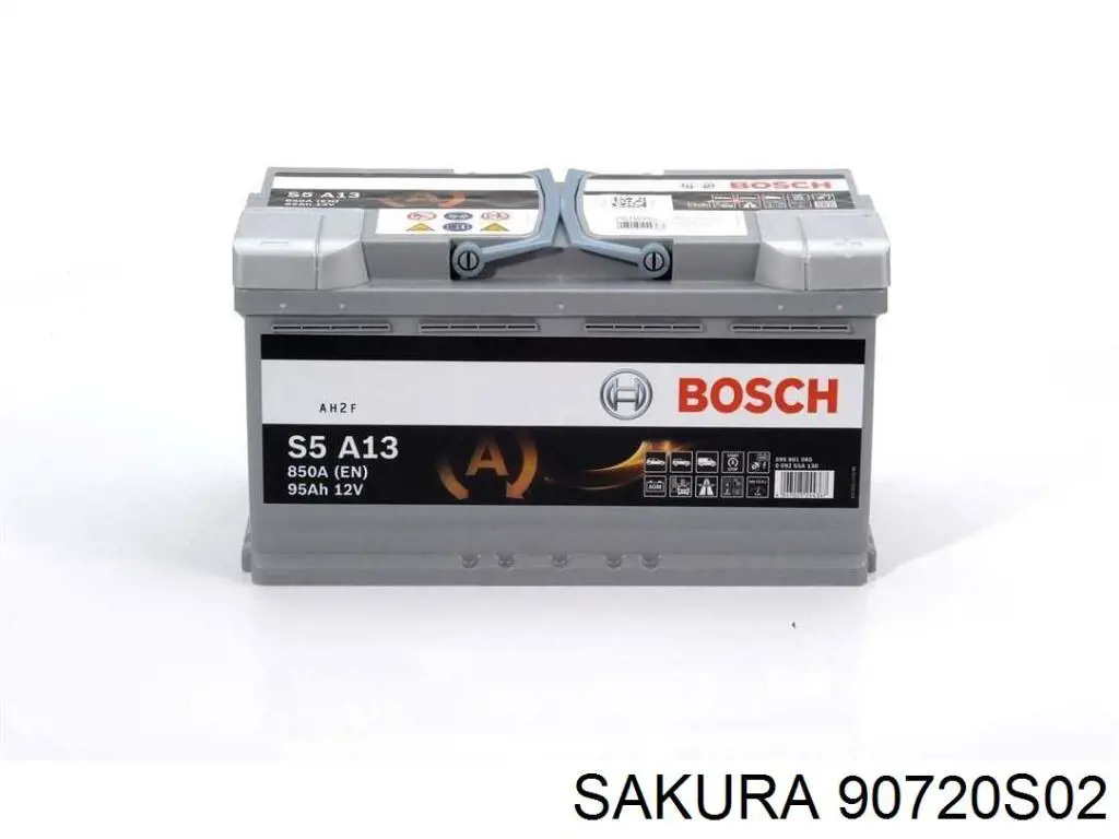 Bateria recarregável (PILHA) 90720S02 Sakura