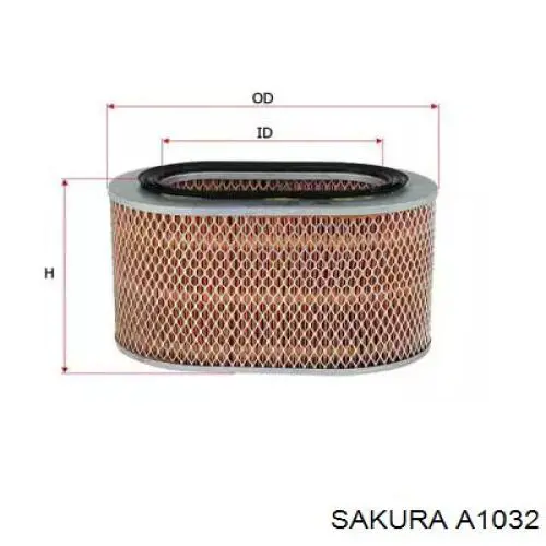 Filtro de ar Sakura A1032 preço, a partir de 15,26 USD