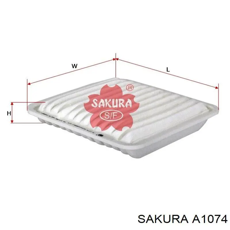 A1074 Sakura Filtro de ar