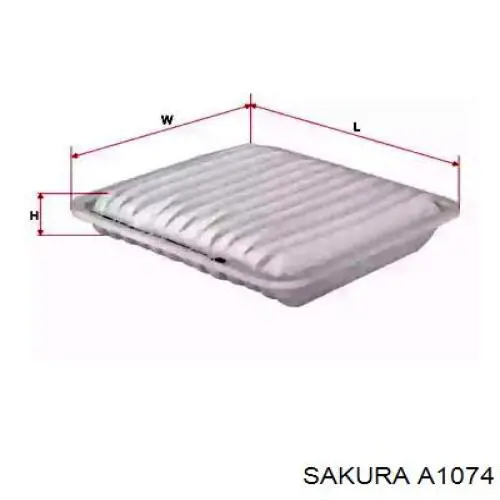 Compre A1074 Sakura Filtro de ar