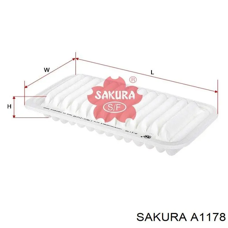 A1178 Sakura Filtro de ar