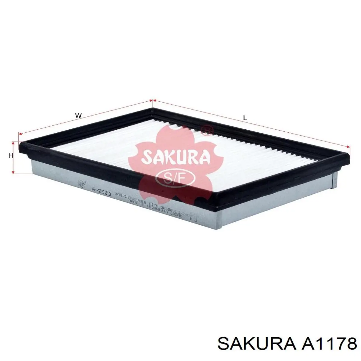 Filtro de ar Sakura A1178 preço, a partir de 10,72 USD