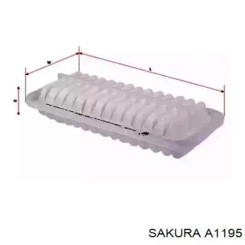 A1195 Sakura Filtro de ar