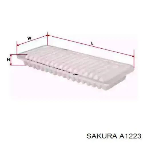 Filtro de ar Sakura A1223 preço, a partir de 8,12 USD