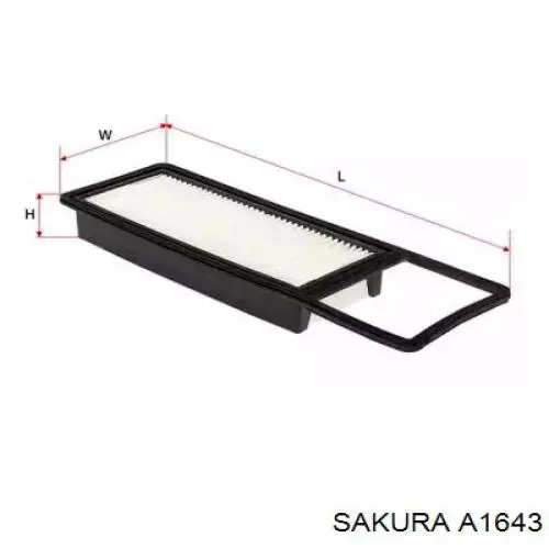 A1643 Sakura Filtro de ar