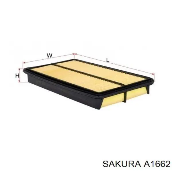 Filtro de ar Sakura A1662 preço, a partir de 9,95 USD