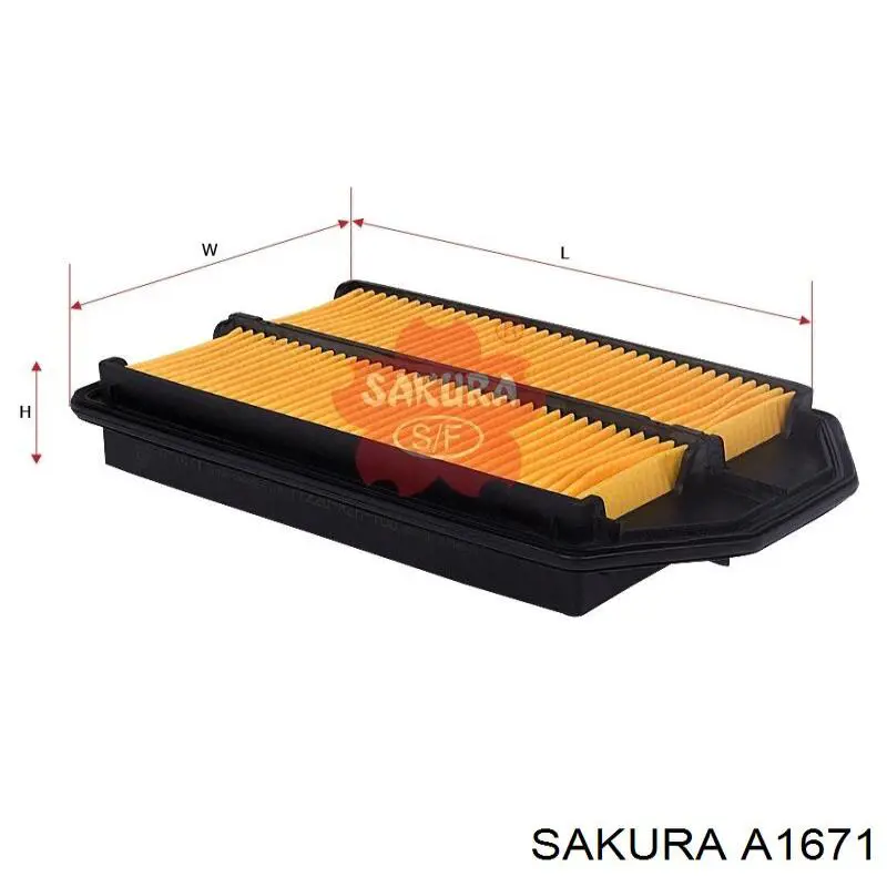 A1671 Sakura Filtro de ar