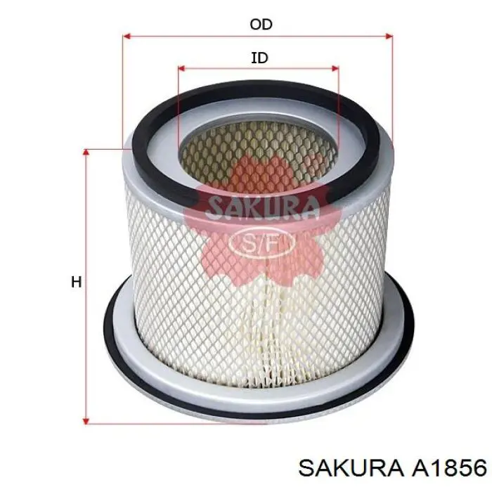 Filtro de ar Sakura A1856 preço, a partir de 24,91 USD