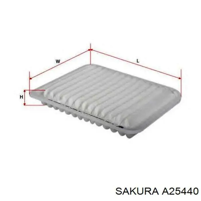 Compre A25440 Sakura Filtro de ar