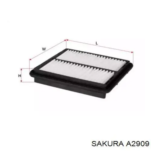 Compre A2909 Sakura Filtro de ar