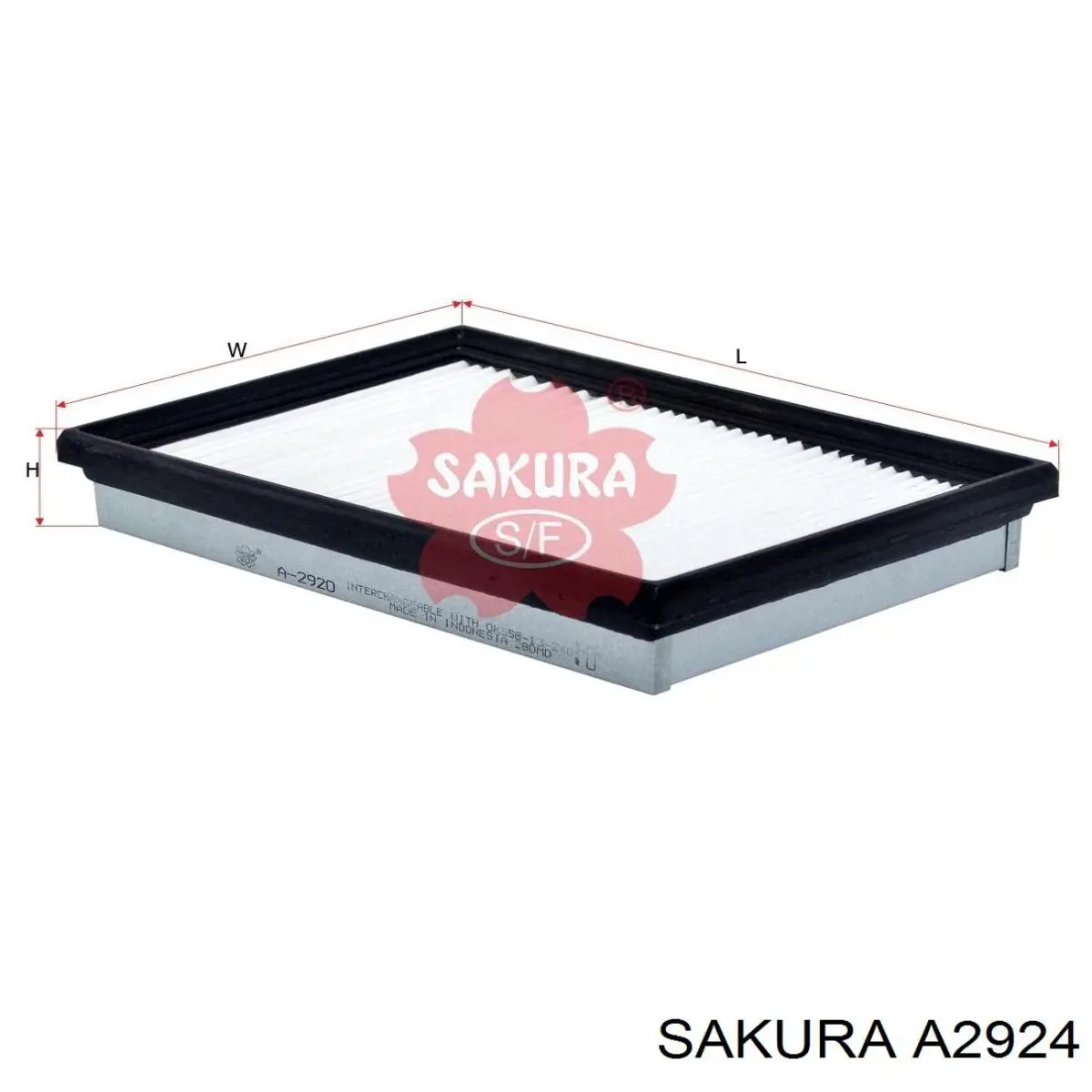 Compre A2924 Sakura Filtro de ar