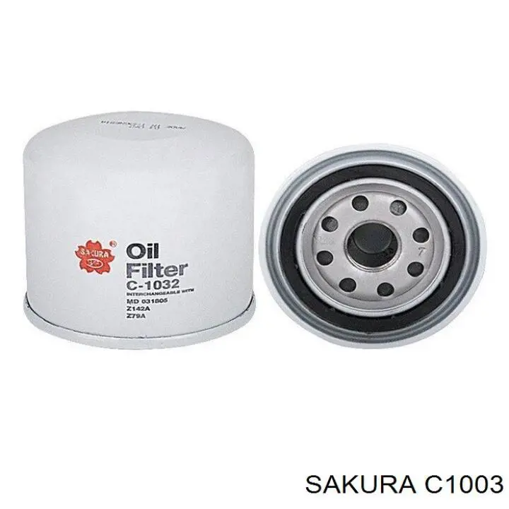 Filtro de óleo Sakura C1003 preço, a partir de 3,80 USD