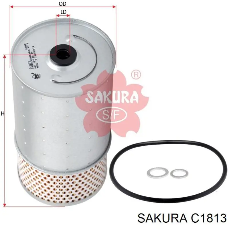 Compre C1813 Sakura Filtro de óleo