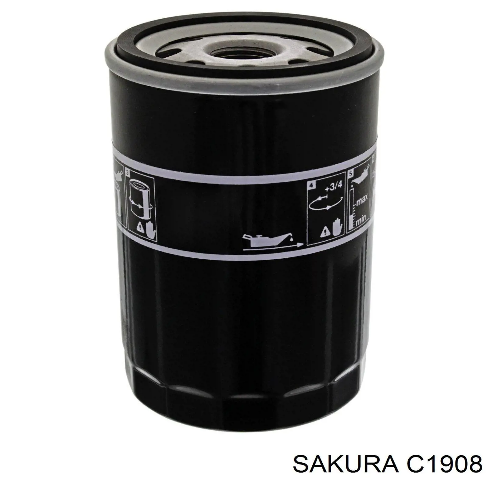 C1908 Sakura Filtro de óleo