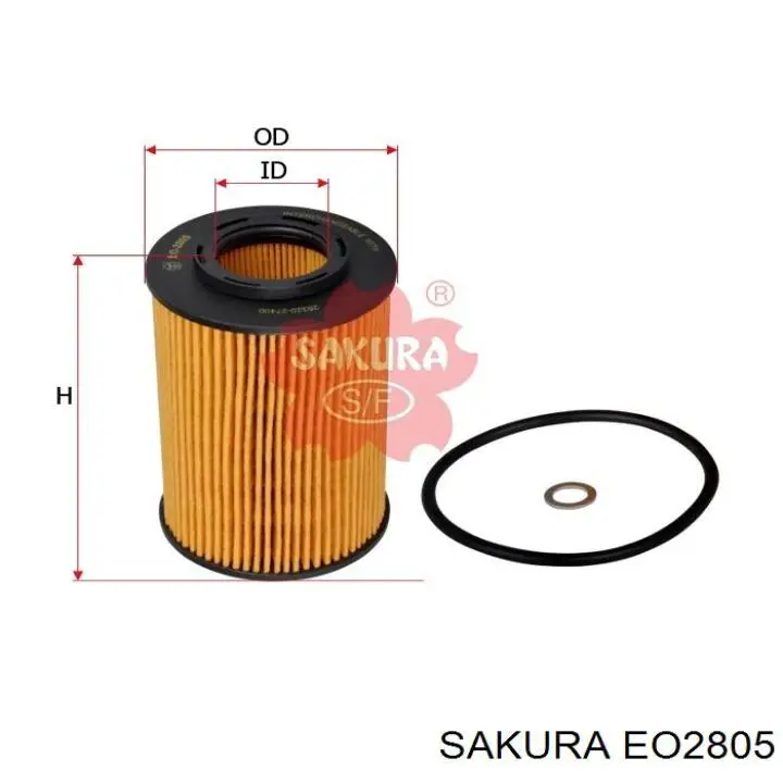 EO2805 Sakura Filtro de óleo