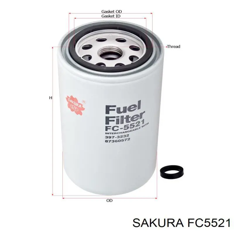 Compre 2T2127177B VAG Filtro de combustível